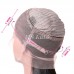 Deep Wave Transparent 360 Lace Front Wig Human Hair Wigs