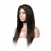 360 Kinky Straight Lace Front Wig With 180 Density 