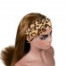 Colored Wig #8 #27 Color Straight Human Hair Headband Wig 