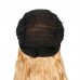 Colored Wig #8 #27 Color Straight Human Hair Headband Wig 