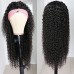 Headband Wig Human Hair Deep Wave Wig 