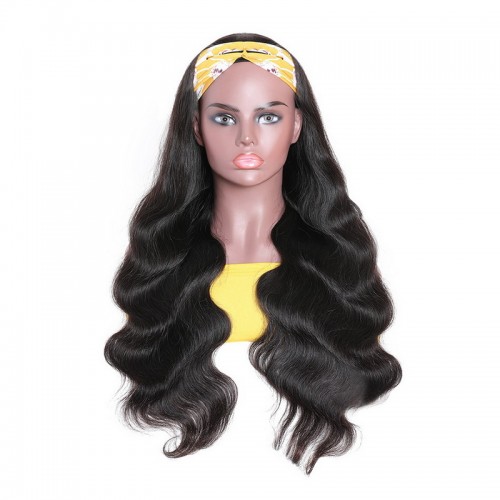 Headband Wig Human Hair Body Wave Wig  | Human Hair Wig | Lace Front