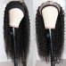 Headband Wig Human Hair Deep Wave Wig 