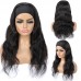 Headband Wig Human Hair Body Wave Wig 