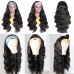 Headband Wig Human Hair Body Wave Wig 