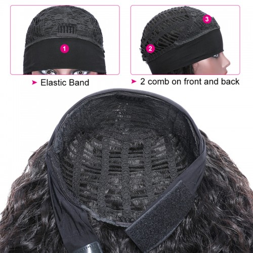 Headband Wig Human Hair Body Wave Wig  | Human Hair Wig | Lace Front