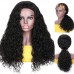 Headband Wig Human Hair Water Wave Wig 