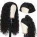 Headband Wig Human Hair Natural Wave Wig 