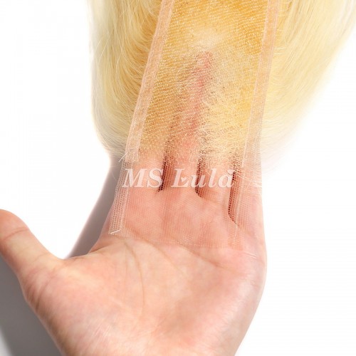 Virgin Hair #613 Blonde 2X6 HD Lace Closure | Human Hair Wig | Lace Front