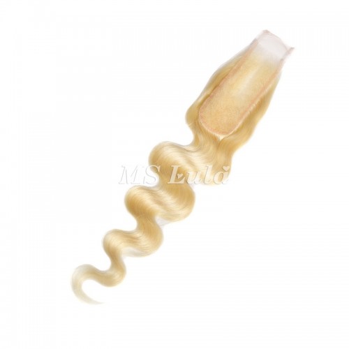 Virgin Hair #613 Blonde 2X6 HD Lace Closure | Human Hair Wig | Lace Front