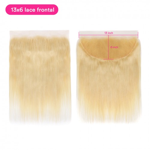 #613 Transparent Lace Closure Virgin Hair Natural Straight Lace Frontal Closure | Human Hair Wig | Lace Front