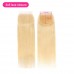 #613 Transparent Lace Closure Virgin Hair Natural Straight Lace Frontal Closure