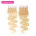 #613 Transparent Lace Closure Virgin Hair Body Wave Lace Frontal Closure