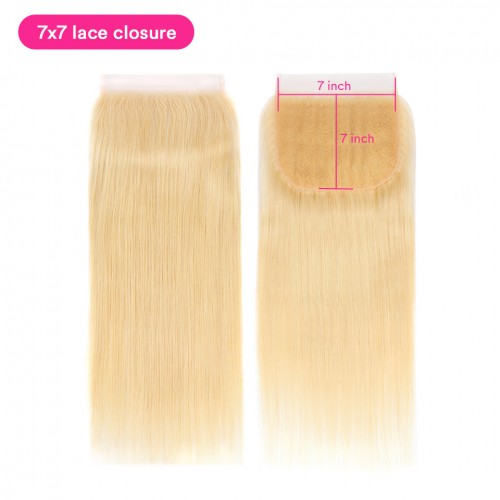 #613 Transparent Lace Closure Virgin Hair Natural Straight Lace Frontal Closure | Human Hair Wig | Lace Front