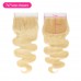 #613 Transparent Lace Closure Virgin Hair Body Wave Lace Frontal Closure