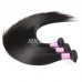 Virgin Straight Hair Bundles With 4X4 Silk Base Lace Closure