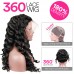Loose Wave 360 Lace Front Wig 180 Density
