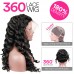 Loose Wave 360 Lace Front Wig 180 Density