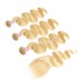 613# Virgin Body Wave Hair Bundles With 1 Lace Closure