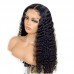 Deep Wave Lace Closure Wig Made By Bundles With Closure 180% Density