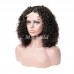 Double Drawn Pissy Curly 4x4 Closure Wig Made By Bundles With Closure