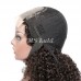 Double Drawn Pissy Curly 4x4 Closure Wig Made By Bundles With Closure