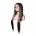 Straight 4x4 5x5 6x6 HD Closure Wig Made By Bundles with Closure