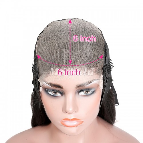Straight 4x4 5x5 6x6 7x7 HD Closure Wig | Human Hair Wig | Lace Front