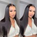 Straight 2x6 Lace Closure Wig Middle Part HD Transparent Lace Closure Affordable Price Human Hair Wigs