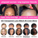 Ms Lula Wear and Go Water Wave Curly Glueless 5x5 HD Lace Closure Wig