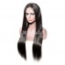 Straight Transparent 4x4 5x5 6x6 Closure Wig Made By Bundles With Closure