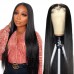 Straight Transparent 4x4 5x5 6x6 Closure Wig Made By Bundles With Closure