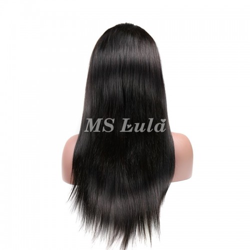 Straight Lace Closure Wig Made By Bundles With Closure 180% Density | Human Hair Wig | Lace Front