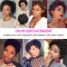 #1B Natural Color Human Hair Curly Wig T Part Pixie Cut Wigs