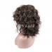 Human Hair Loose Body Wave Machine-made Bob Wig With Bangs