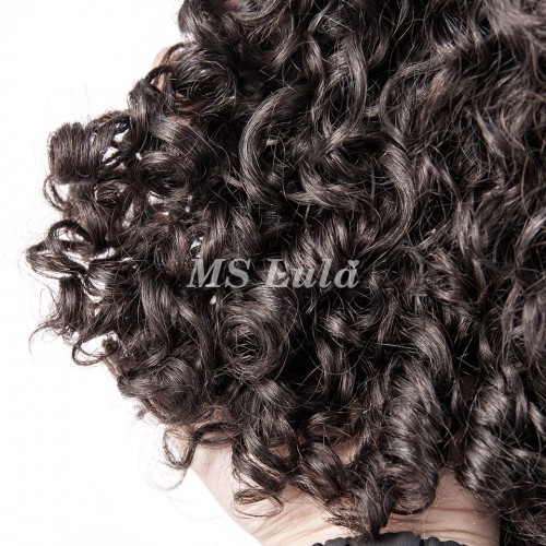 Natural Wave Lace Closure Wig Made By Bundles With Closure 250% Density | Human Hair Wig | Lace Front