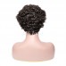 Natural Color Pixie Cut Human Hair Wig Machine-made Wig for Women