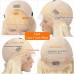 #613 Blonde Silky Straight 13x4 Lace Front Wig 180% Density