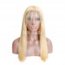 #613 Blonde Human Hair 13x4 13x6 Lace Front Wig Silky Straight 150% Density