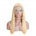 #613 Blonde Silky Straight 13x4 Lace Front Wig 180% Density