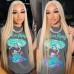 #613 Blonde Silky Straight 13x4 Lace Front Wig
