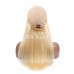 #613 Blonde Silky Straight 13x4 Lace Front Wig 180% Density