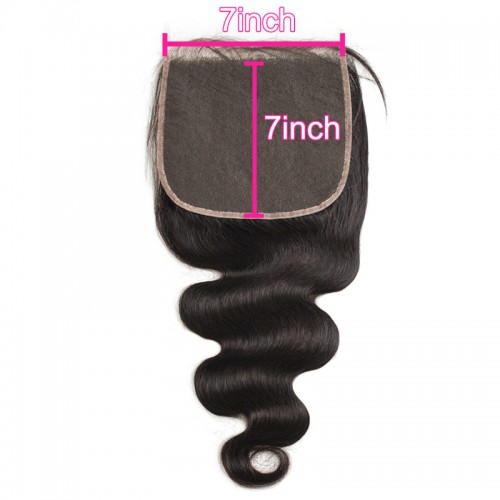 Virgin Hair Body Wave 4x4 5x5 6x6 7x7 Transparent Lace Closure | Human Hair Wig | Lace Front