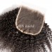 Virgin Hair Afro Kinky Curly 4X4 5X5 6X6 7X7 HD Lace Closure