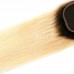 Black Roots 1b/613 Ombre Color Straight Virgin Hair Bundles With 4x4 Lace Closure