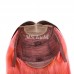 Black Root 1b/Pink Ombre Color Straight BOB Lace Closure Wig