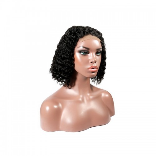 Human Hair Deep Wave 4x4 BOB Lace Closure Wig | Human Hair Wig | Lace Front