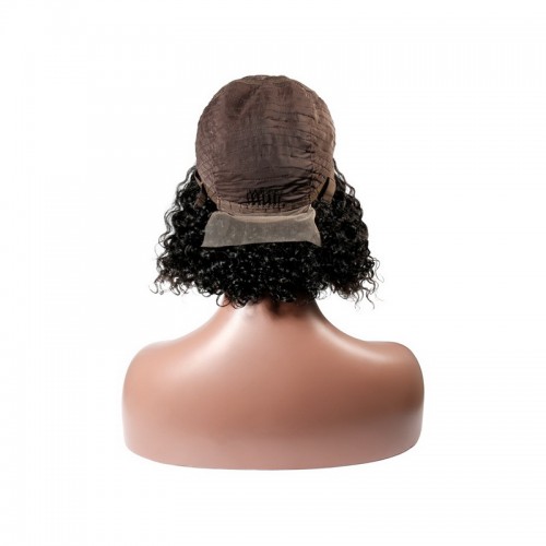 Human Hair Deep Wave 4x4 BOB Lace Closure Wig | Human Hair Wig | Lace Front