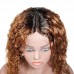 1B/30 Human Hair Water Wave T Part BOB Lace Wig