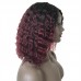 1B/99J Ombre Color Deep Wave T Part BOB Lace Wig